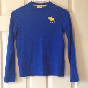 Boys blue Abercrombie muscle shirt